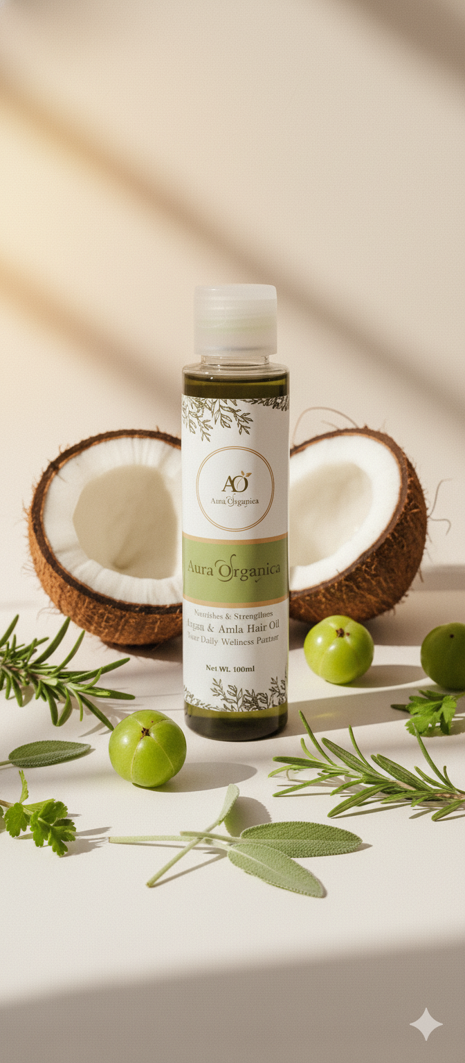 Aura Organic - Organic Hair Oil